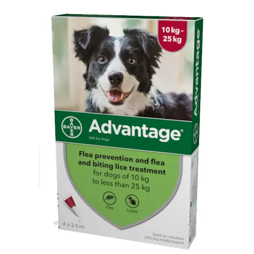 Flea treatment, dog, spot-on, Advantage