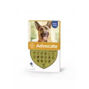 Advocate 400 Extra Large Dogs 25-40kg 3 Pack or 6 Pack
