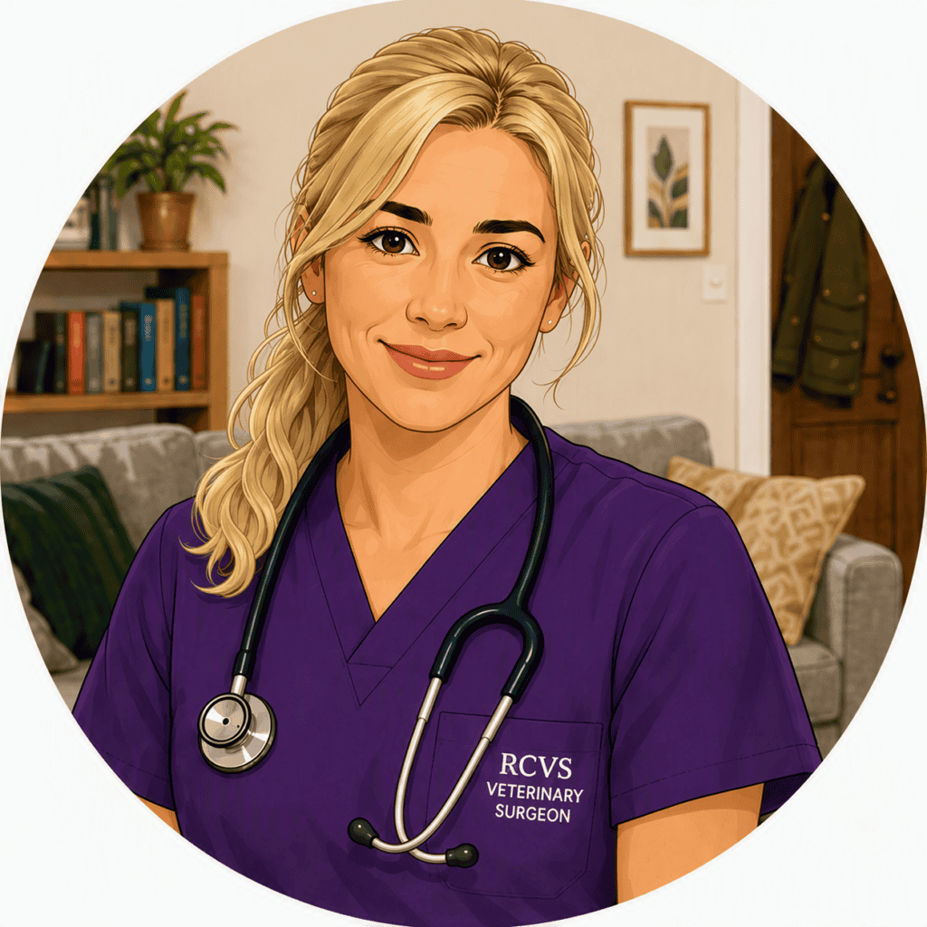 profile picture representation of rebecca a vets 2 your pets mobile vet working in st albans