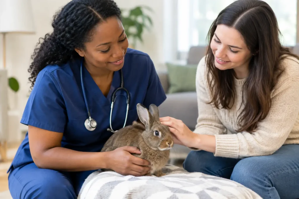 Can Rabbits Have Home Visits? A Calmer Option
