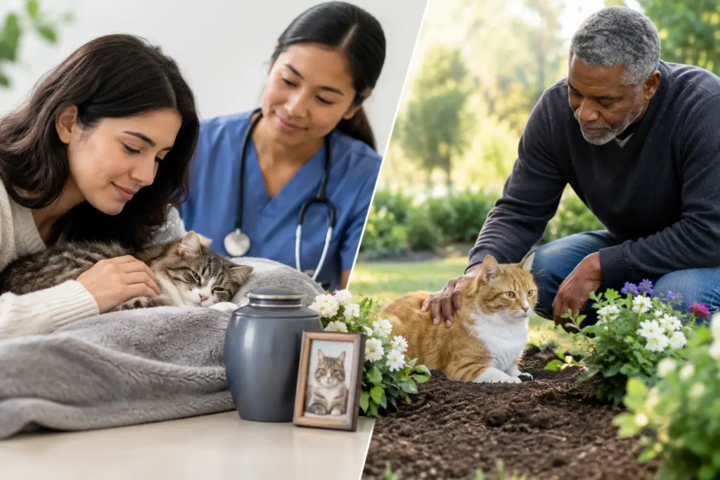 Cat Cremation Versus Burial Options Explained