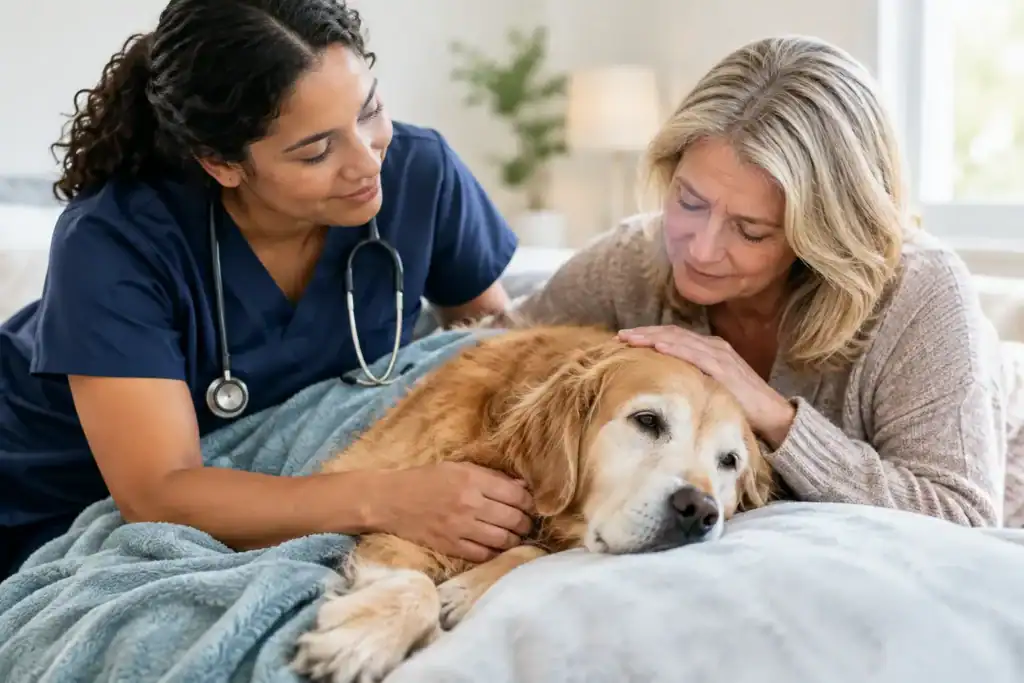 Pet Euthanasia at Home for a Gentle Farewell